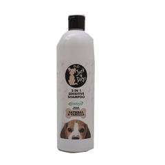 JUST 4 DOG SHAMPOO SENSITIVE OATMEAL & VANILLA 2IN1 500 ML Default Title - MamasJan Grocery Nonfood