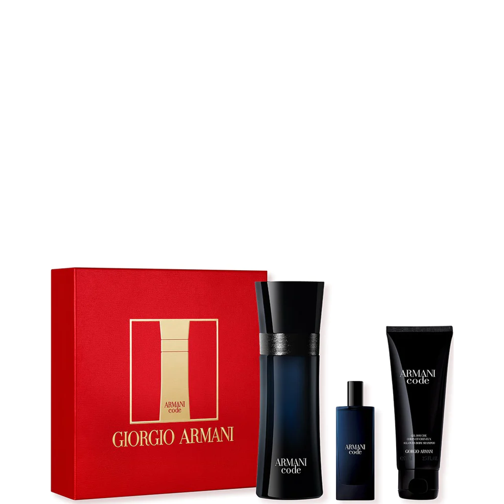 GIORGIO ARMANI CODE FOR MEN 3PC GIFT SET Default Title - MamasJan s