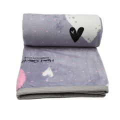 FLEECE BLANKET IR C21-22 Light Purple - MamasJan s