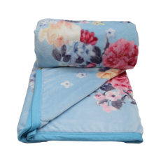 FLEECE BLANKET IR C21-22 Blue - MamasJan s