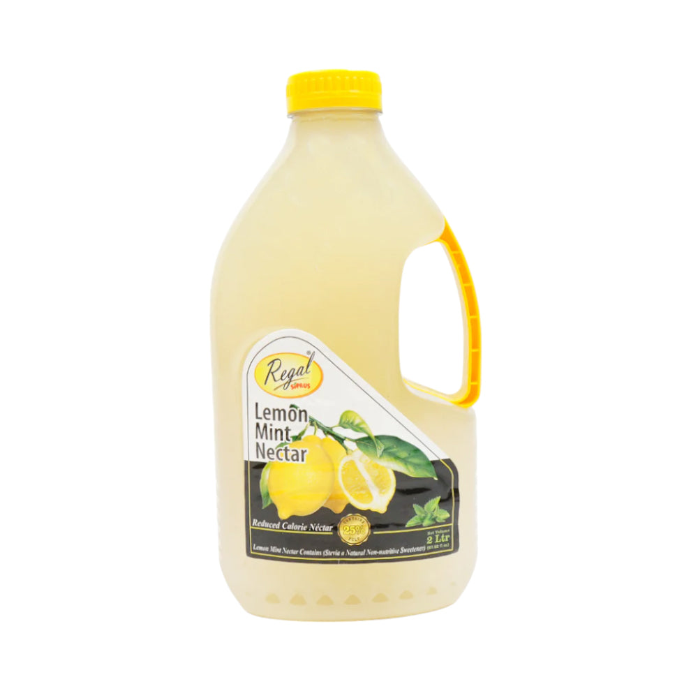 REGAL SIPRUS JUICE LEMON MINT NECTAR BOTTLE 2 LTR Default Title - MamasJan Grocery