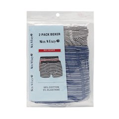 BOYS BOXER 2PC PACK NICE & EASY 2-3 YEAR HC-032 Default Title - MamasJan KidsWear