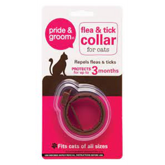 PRIDE & GROOM CAT COLLAR FLEA & TICK PG008 Default Title - MamasJan Grocery Nonfood