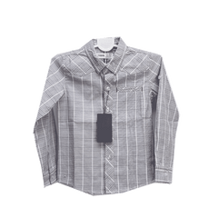 BOYS L/S CASUAL SHIRT LM05 MW-20 2-3 YEAR Default Title - MamasJan KidsWear