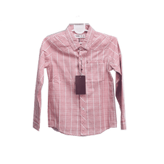 BOYS L/S CASUAL SHIRT LM05 MW-20 7-8 YEAR Default Title - MamasJan KidsWear