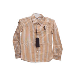 BOYS L/S CASUAL SHIRT D583 MW-20 2-3 YEAR Default Title - MamasJan KidsWear
