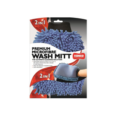KENCO PREMIUM MICROFIBRE WASH MITT 2IN1 Default Title - MamasJan Grocery Nonfood