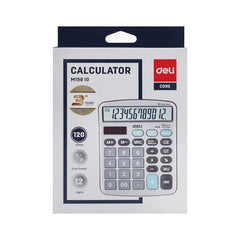 Deli Calculator Silver M19810 Default Title - MamasJan Toys