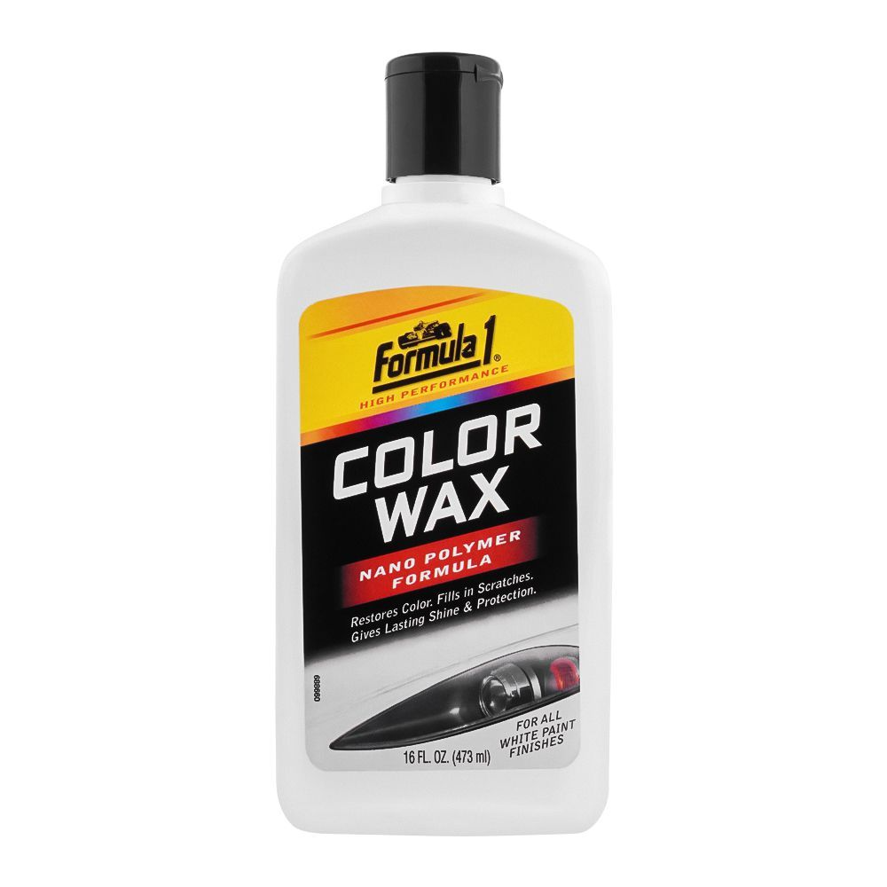 FORMULA 1 COLOR WAX FOR ALL WHITE PAINT FINISHES 473 ML Default Title - MamasJan Grocery Nonfood