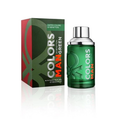 BENETTON COLOR GREEN FOR MEN EDT 100 ML Default Title - MamasJan s