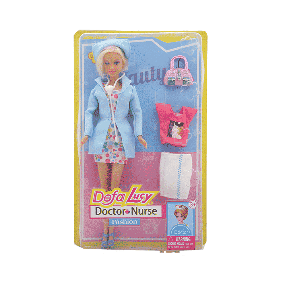 8403 Defa-Lucy Doctor Faishon Doll (+3 Year) Default Title - MamasJan Toys