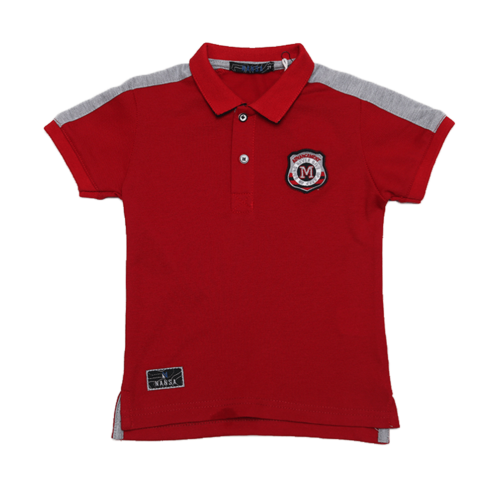 BOYS S/S POLO 81341 SU-21 DBX 2-3 YEAR Default Title - MamasJan KidsWear