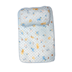 BABY PLASTIC SHEET WITH PILLOW 1137 TUR SU-21 Default Title - MamasJan KidsWear