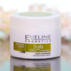 EVELINE SKIN CARE EXPERT 3 OILS DAY & NIGHT CREAM 50ML Default Title - MamasJan skincare
