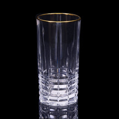 GLASS HONGLI GOLDEN IR G814A (Pack 6) Default Title - MamasJan Crockery