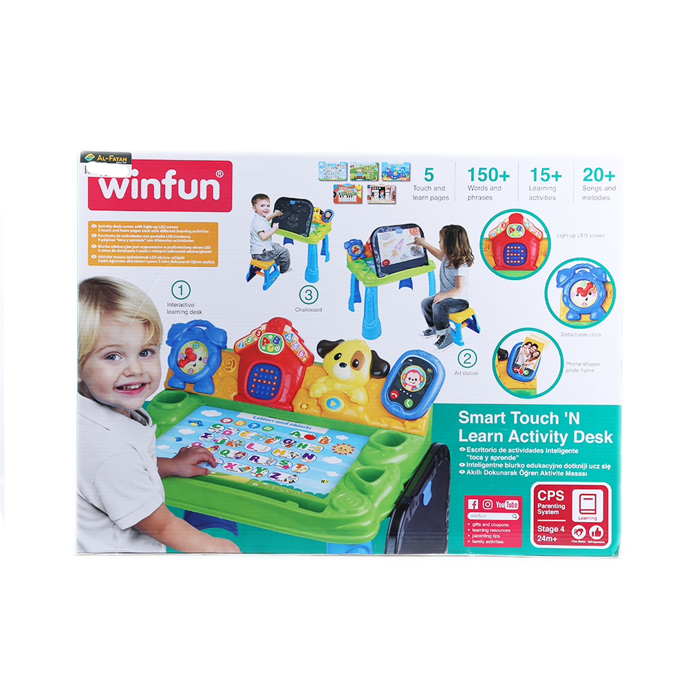 1207 WF TOUCH N LEARN ACTIVITY DESK Default Title - MamasJan Toys