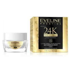 EVELINE PRESTIGE 24K SNAIL & CAVIAR NIGHT CREAM 50 ML Default Title - MamasJan skincare