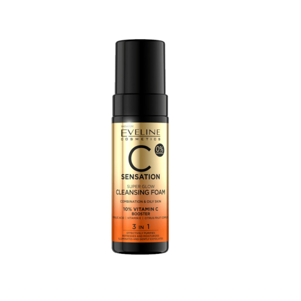 EVELINE C SENSATION CLEANSING FOAM 150 ML Default Title - MamasJan skincare