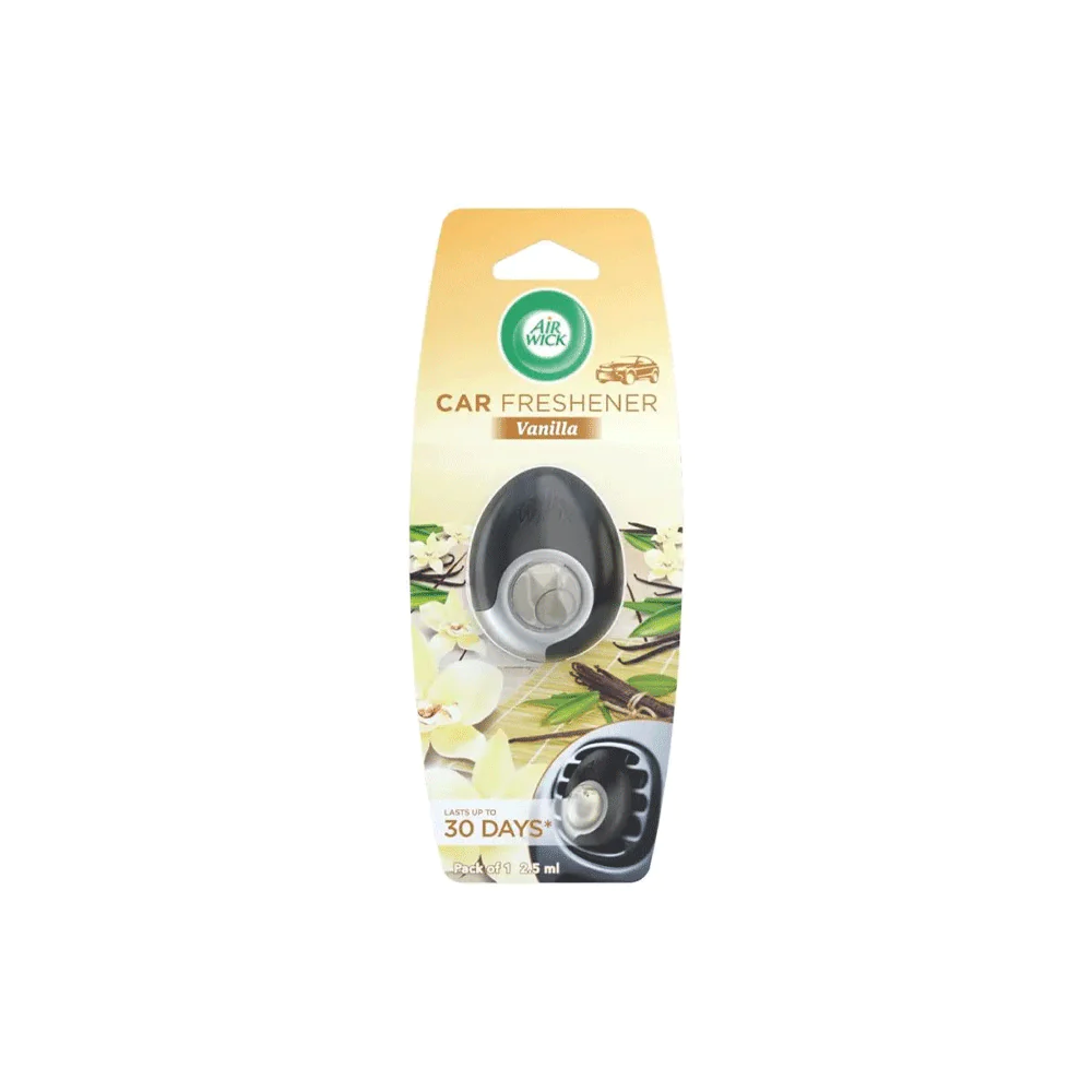 AIR WICK CAR FRESHNER VANILLA 2X2.5 ML Default Title - MamasJan Grocery Nonfood
