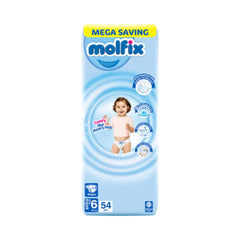 MOLFIX DIAPERS EXTRA LARGE 15 + KG 54 PCS Default Title - MamasJan Grocery Nonfood