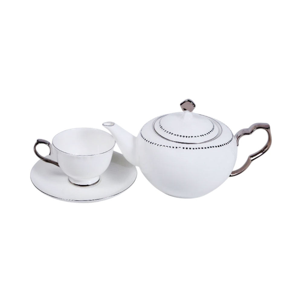 DINNER SET BONE CHINA 61PC SZ17C01P Default Title - MamasJan Crockery