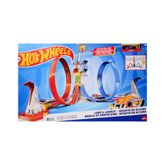 GRW39 HOT WHEELS LOOP & LAUNCH TRACK SET (+5 YEAR) A.I Default Title - MamasJan Toys