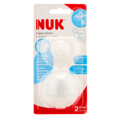 NUK NIPPLE SHD S 2/B CL2 10721326 Default Title - MamasJan Grocery Nonfood
