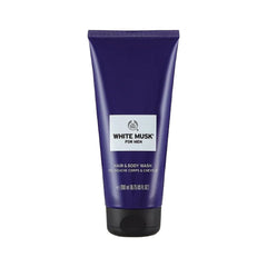 BODY SHOP WHITE MUSK FOR MEN HAIR & BODY WASH 200 ML Default Title - MamasJan Makeup