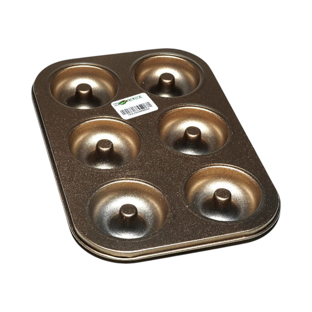 DONUT PAN 6CUP IR S57-58 1153-1 Default Title - MamasJan Crockery