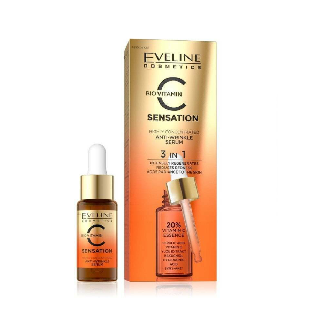 EVELINE C SENSATION ANTI-WRINKLE SERUM 18ML Default Title - MamasJan skincare