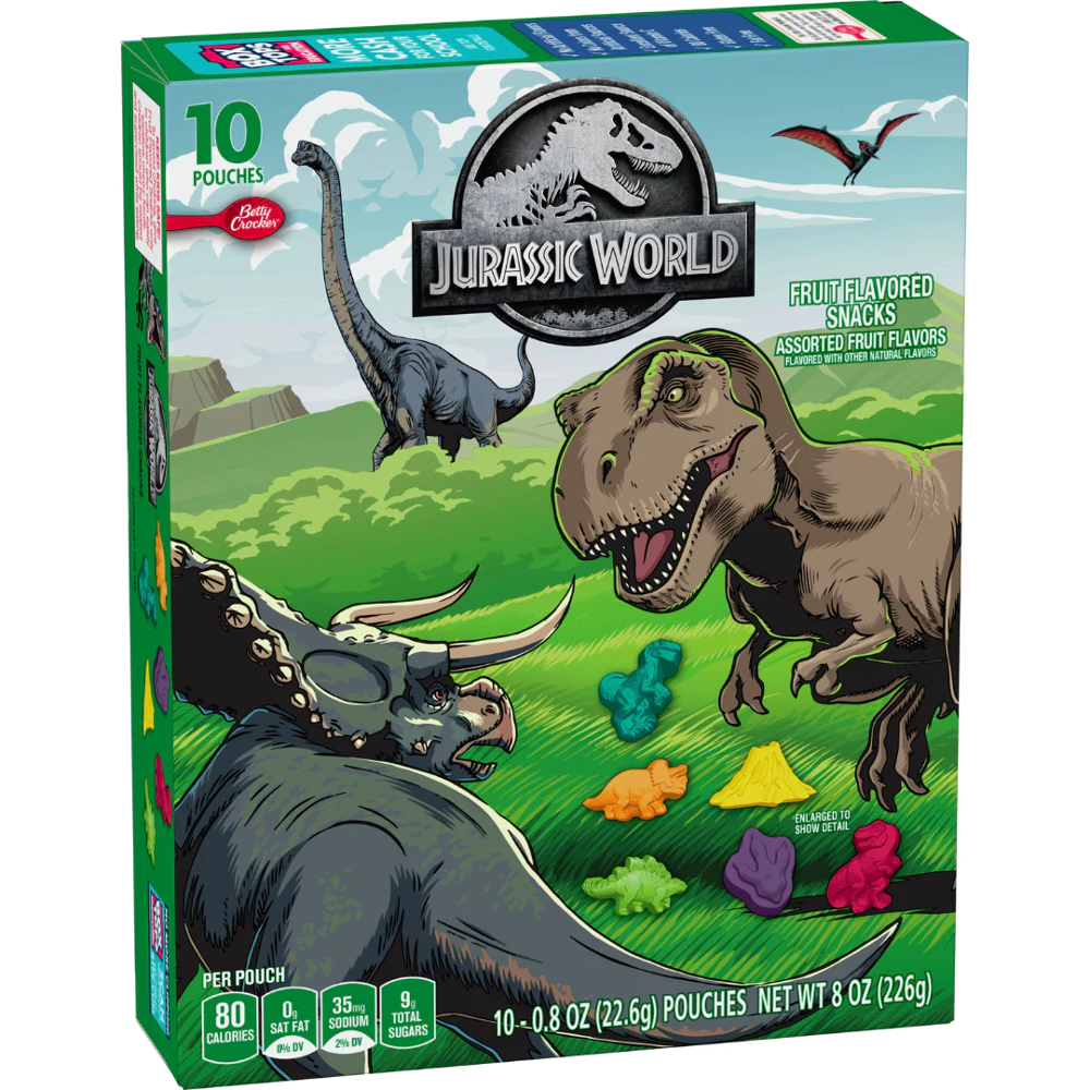 BETTY CROCKER JELLY JURASSIC WORLD 226 GM Default Title - MamasJan Grocery