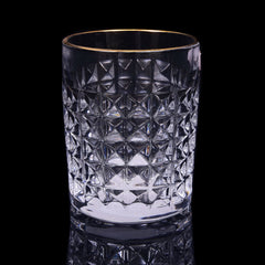 GLASS HONGLI IR GOLDEN G5412F (Pack 6) Default Title - MamasJan Crockery