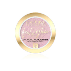 EVELINE FEEL THE GLOWDIAMOND HIGHLIGHTER SPARKLE 4.2G 3 - MamasJan Makeup