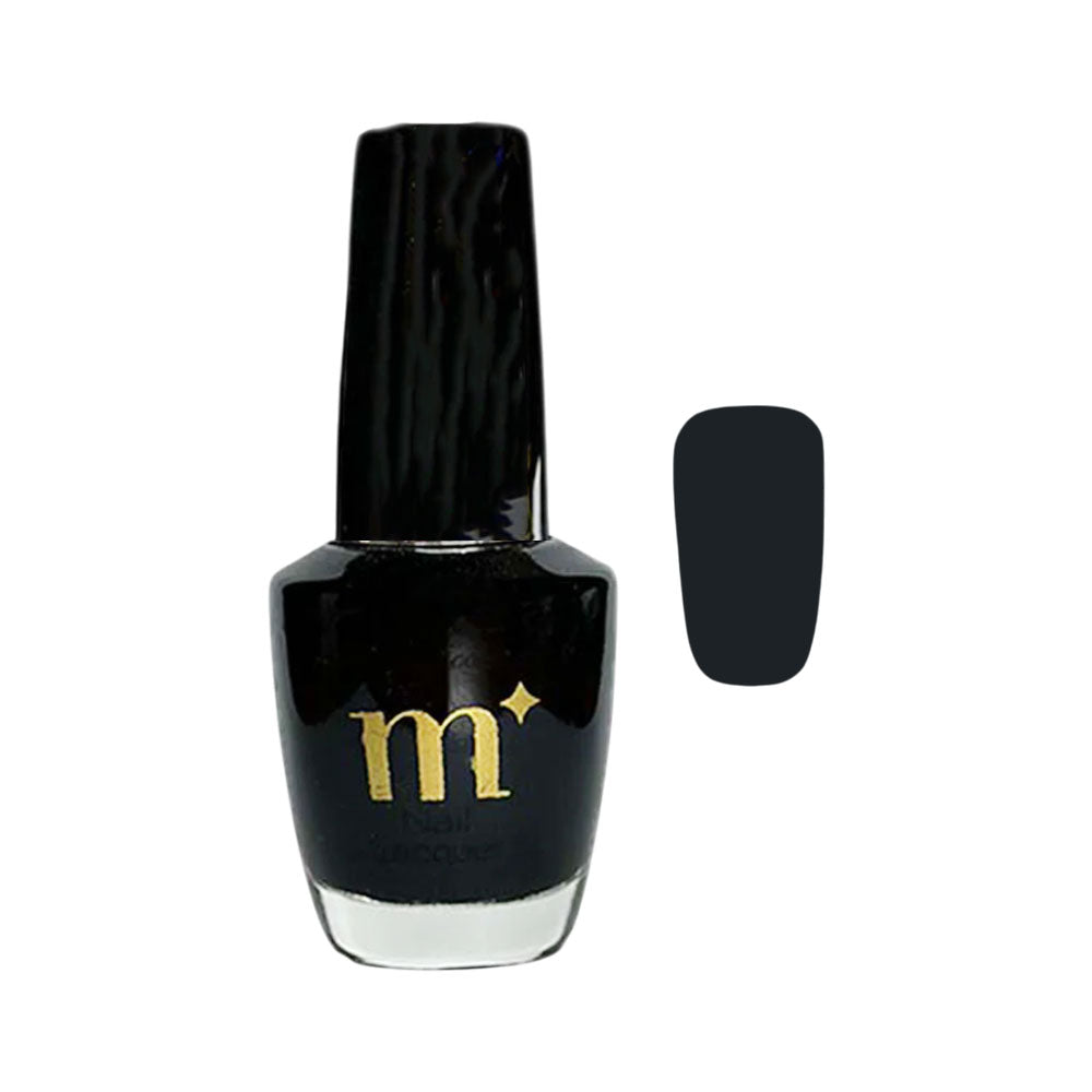 MARSHMALLOW NAIL LACQUER CHARCOAL 15ML Default Title - MamasJan Makeup