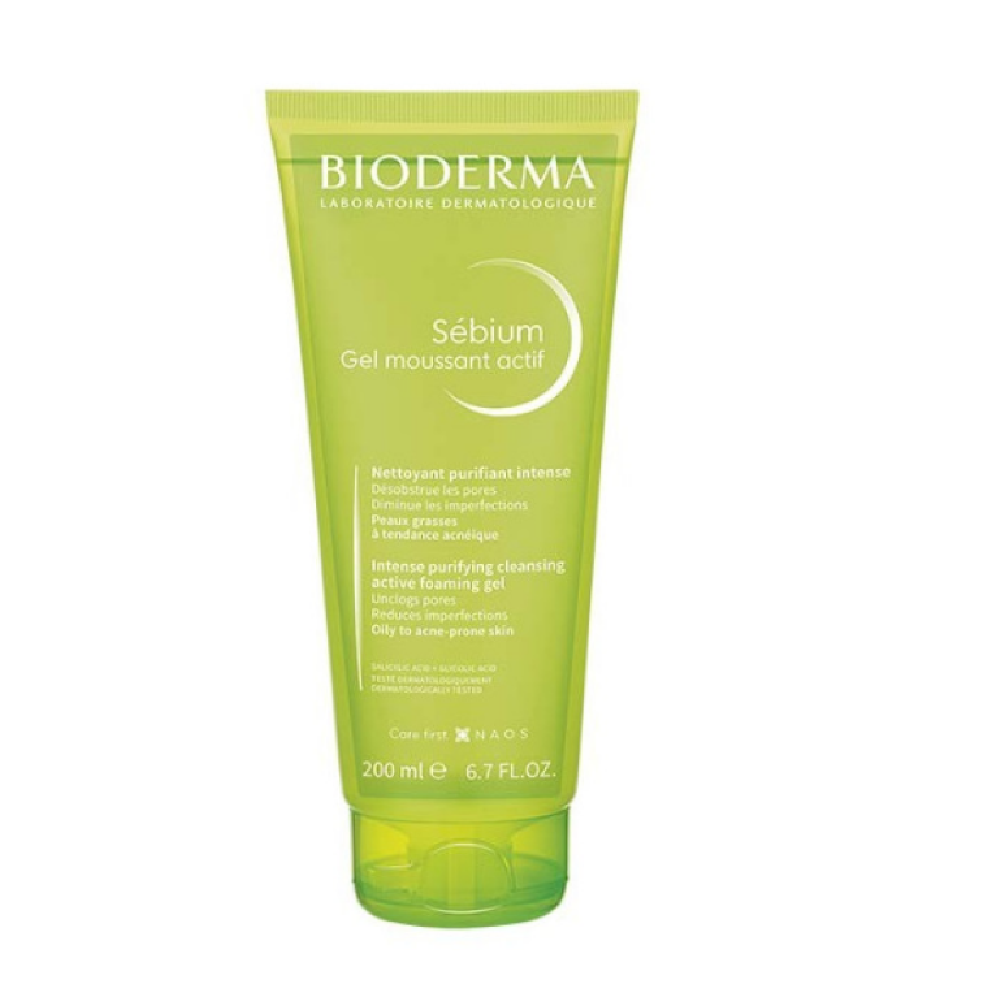 BIODERMA SEBIUM ACTIVE FOAMING GEL 200 ML Default Title - MamasJan skincare