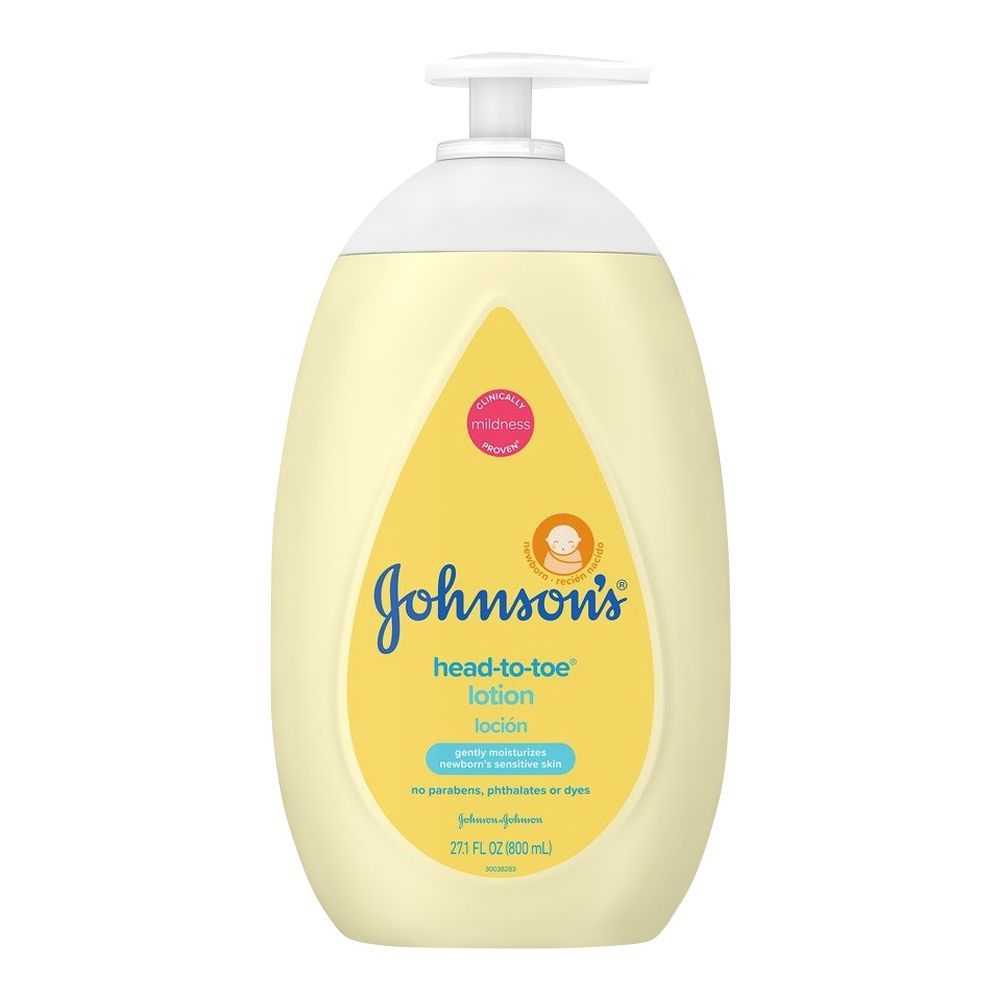 JOHNSONS BABY LOTION HEAD TO TOE GENTLE MOISTURE 800 ML Default Title - MamasJan Grocery Nonfood