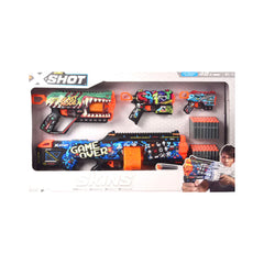 36573 ZURU X SHOT SKINS DART GUN SET D Default Title - MamasJan Toys