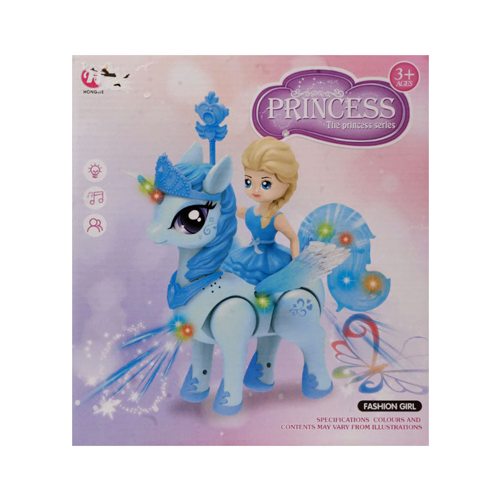 HJ618S PRINCESS PONY B/O IR Default Title - MamasJan Toys