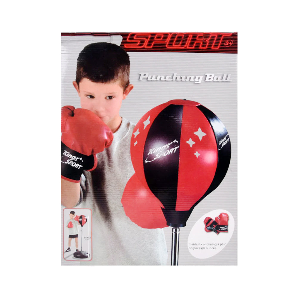 143881-1 KING SPORTS PUNCHING BALL H.B Default Title - MamasJan Toys