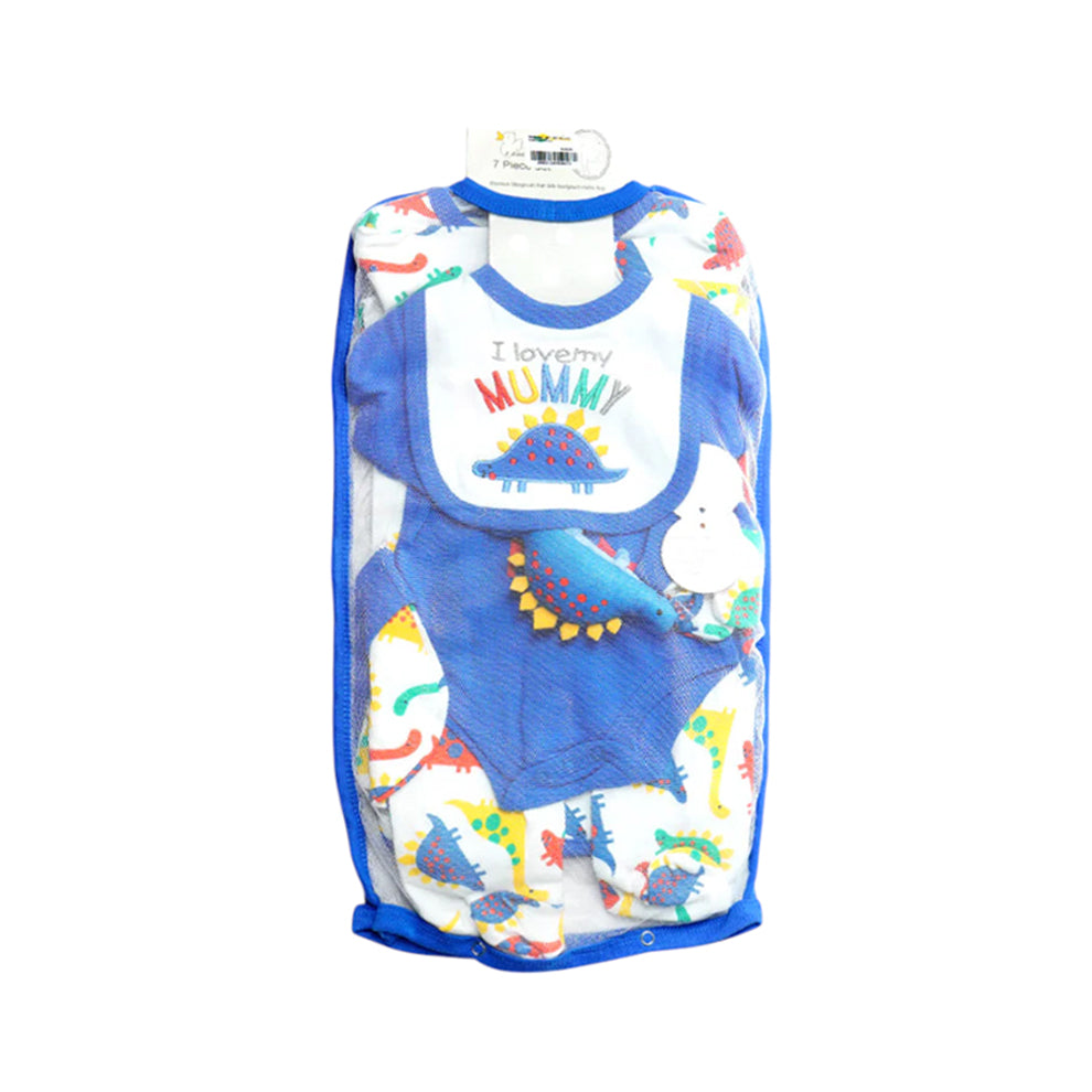 BABY GIFT SET 7PC MDW-23 0-6M CHI S7316 Default Title - MamasJan KidsWear