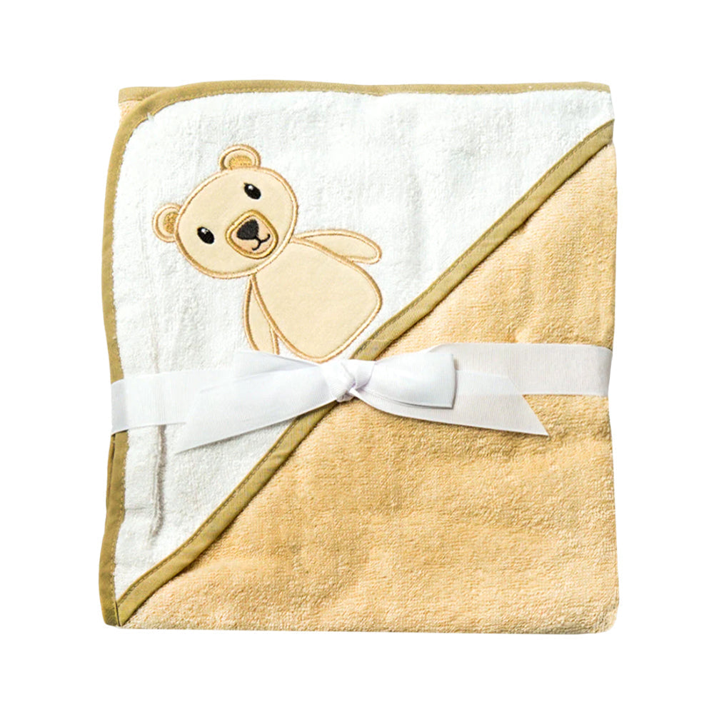 BABY BATH TOWEL HOODED MDW-23 CHI 00016CH Default Title - MamasJan KidsWear