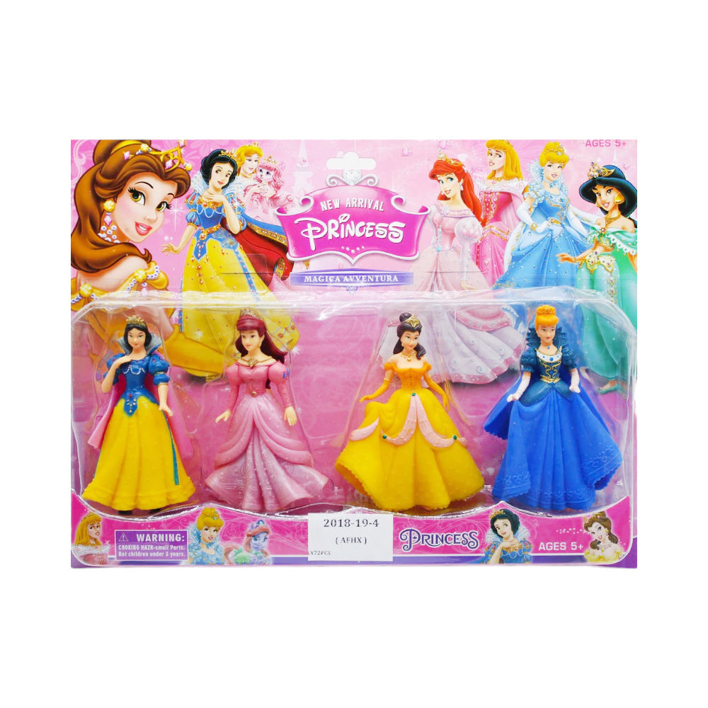 2018-19 PRINCESS 4PC FIGURE SET A.I Default Title - MamasJan Toys