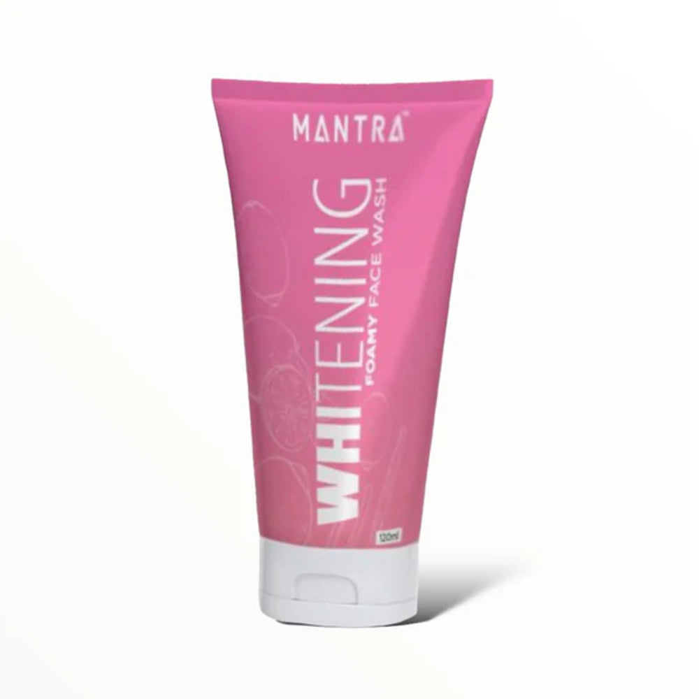 ORGANIC WHITENING FOAMING WASH 120 ML Default Title - MamasJan Makeup