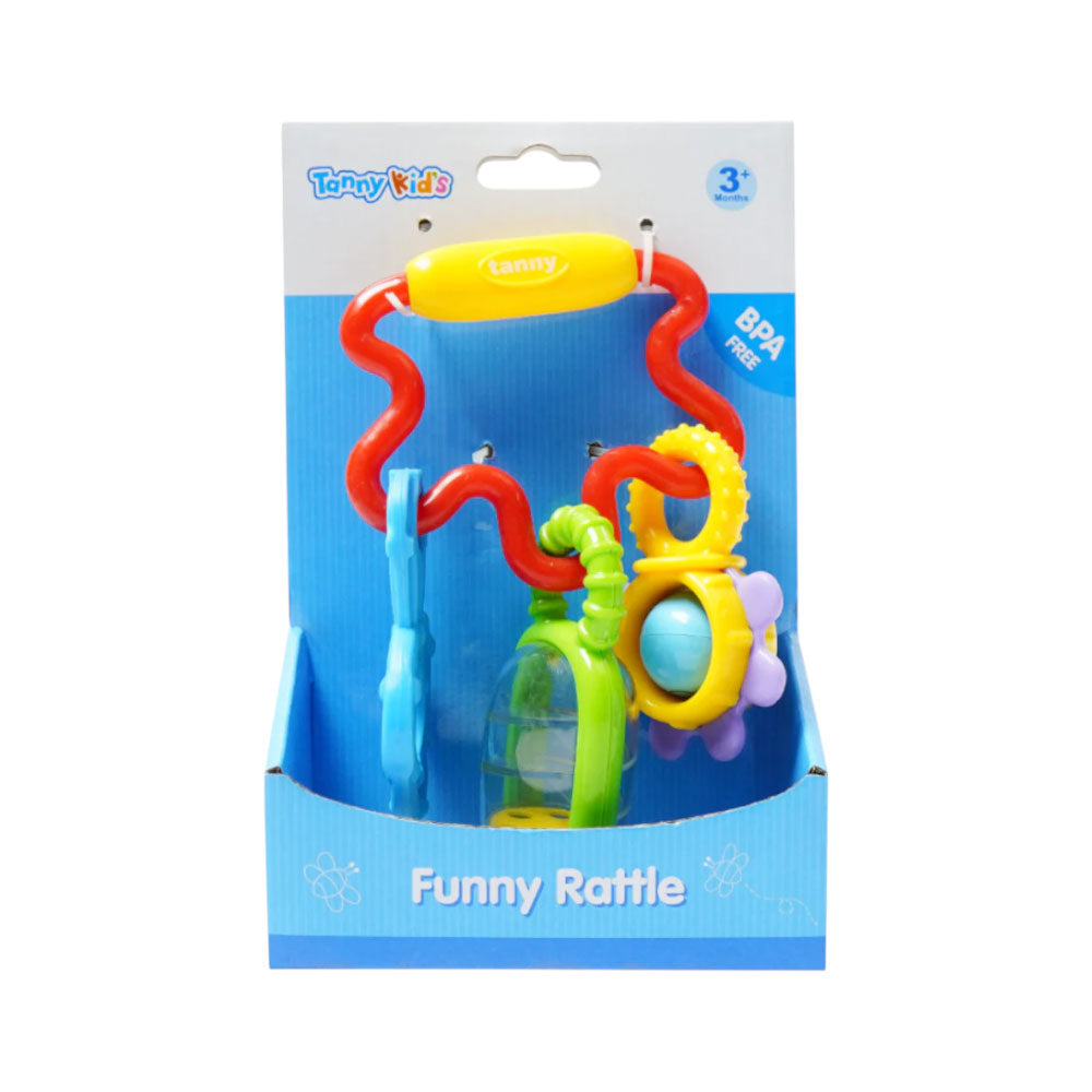 TY9058 TANNY KIDS FUNNY RATTLE ID Default Title - MamasJan Toys
