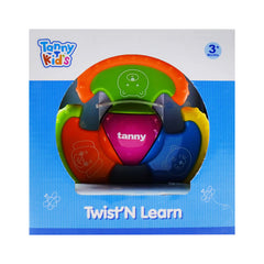 TY9022 TANNY KIDS TWIST N LEARN RATTLE ID Default Title - MamasJan Toys