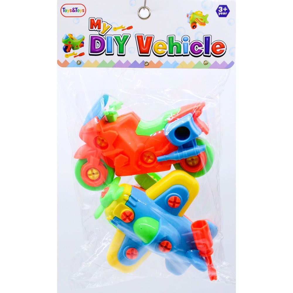 DV-02 FIY BIKR & PLANE IN PVC Default Title - MamasJan Toys