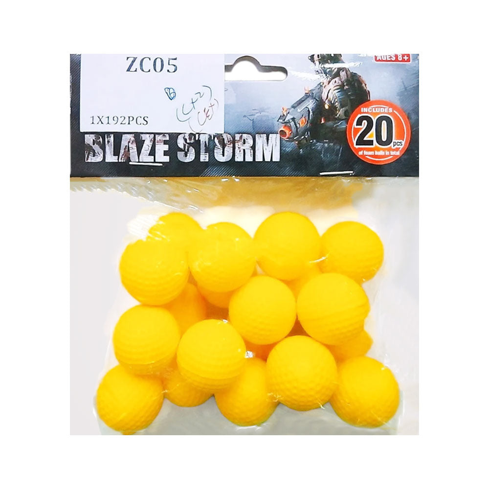 ZC05 BLAZE STORM BALL DARTS 20PCS Default Title - MamasJan Toys