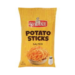 GO ROYALE POTATO STICKS SALTED 120 GM Default Title - MamasJan Grocery