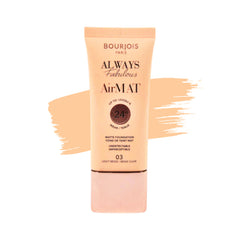 BJS ALWAYS FABULOUS AIR MAT FAOUNDATION LIGHT BEIGE 03 30ML Default Title - MamasJan Makeup