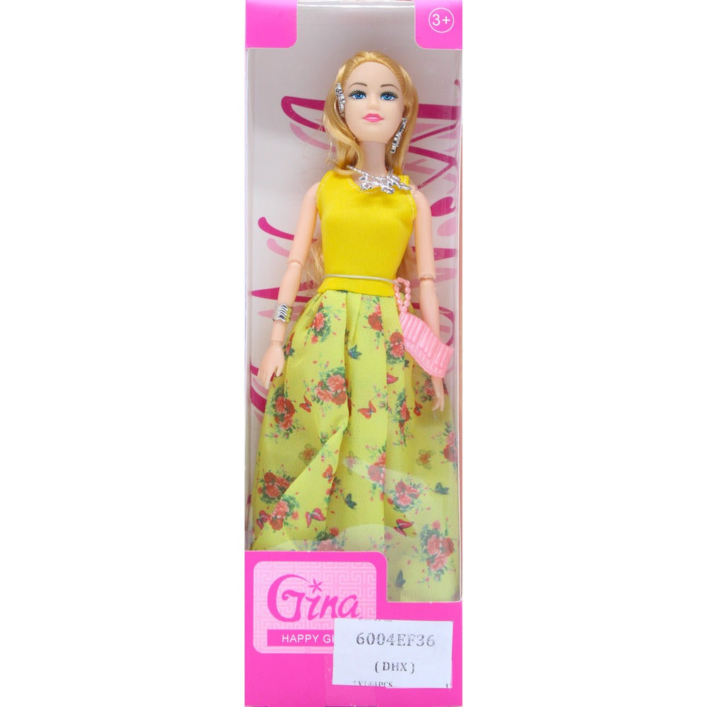 6004EF-36 GINA SINGLE DOLL 11.5INCH ASST Default Title - MamasJan Toys